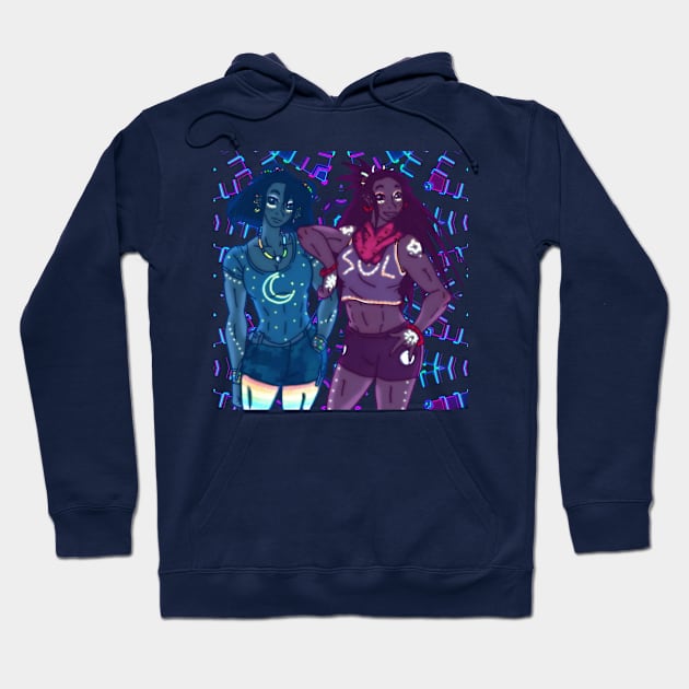 Twin Ravers 2 Hoodie by TeeJay93